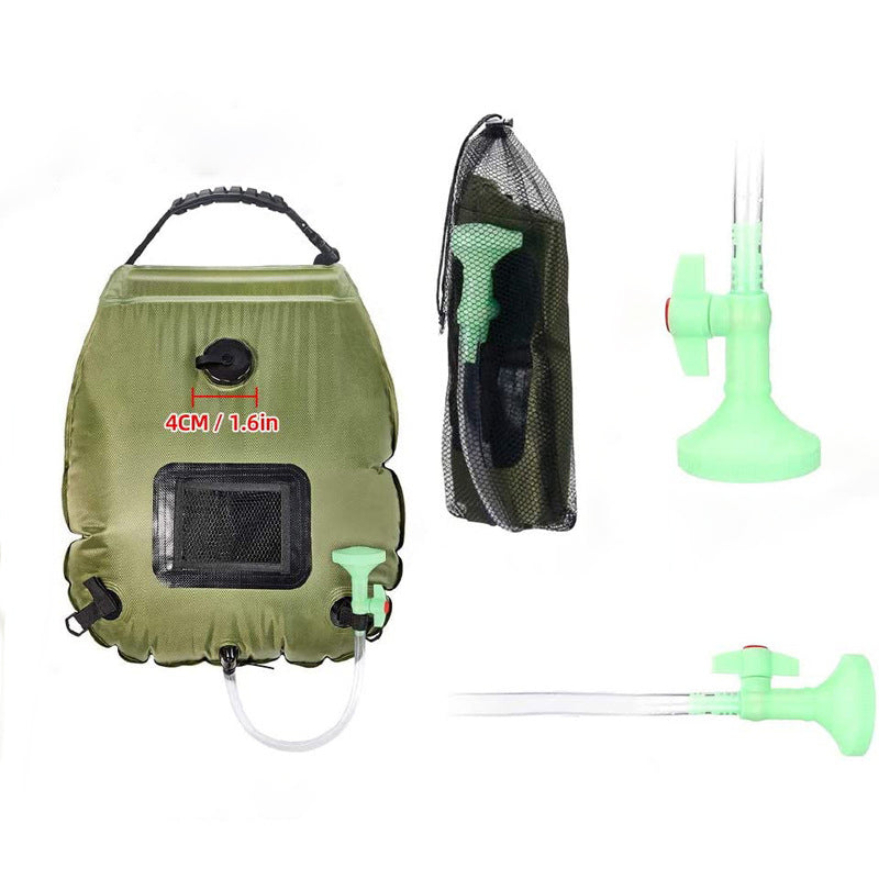 Outdoor Bath Bag Camping Bath Water Storage Bag Portable 20L by Pear Daisy