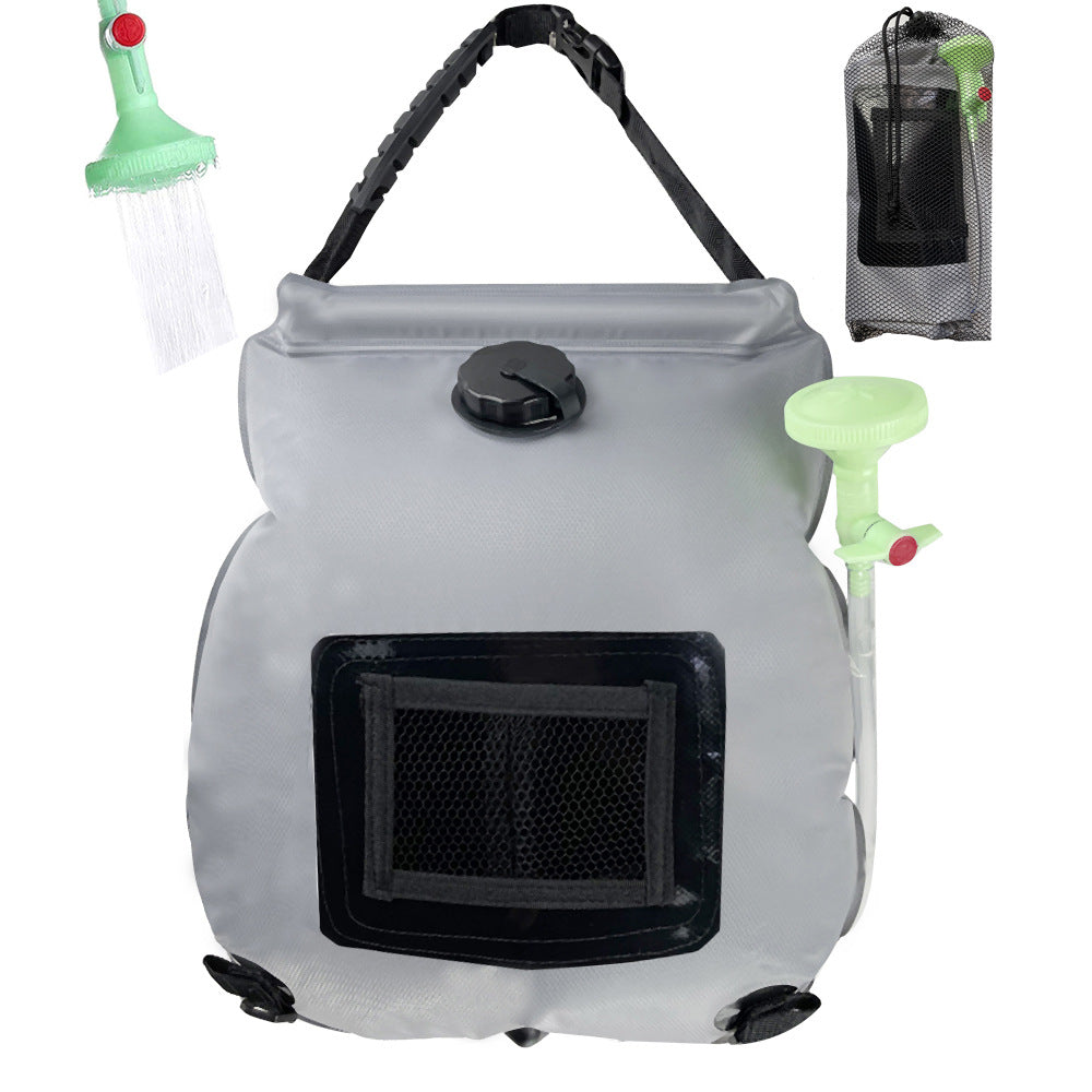 Outdoor Bath Bag Camping Bath Water Storage Bag Portable 20L by Pear Daisy