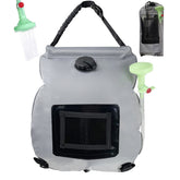 Outdoor Bath Bag Camping Bath Water Storage Bag Portable 20L by Pear Daisy