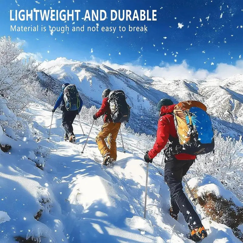 Outdoorsmen Gift Trekking Walking Lightweight Adjustable Trekking Pole Mountain Climb 7-In-1 Trekking Pole Your Ultimate Outdoor Survival Companion – Compass & More for Hiking & Multi-Functional Hiking Stick by Cosmic Inventory