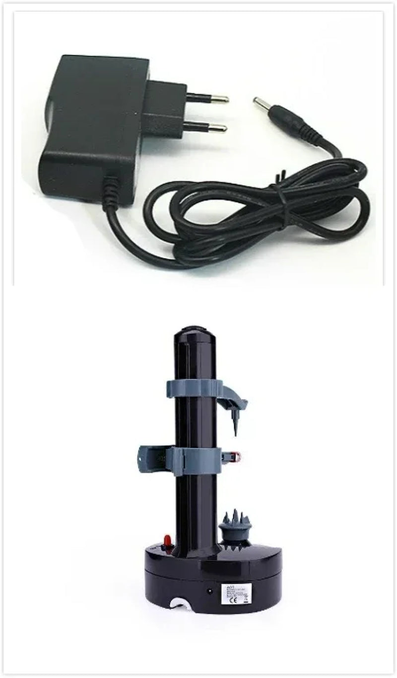 Multifunction Stainless Steel Electric Peeler Automatic Fruit Peeler Vegetable Cutter Three Spare Blades Potato Peeler Machine by Cosmic Inventory