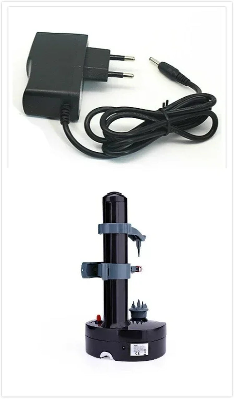 Multifunction Stainless Steel Electric Peeler Automatic Fruit Peeler Vegetable Cutter Three Spare Blades Potato Peeler Machine by Cosmic Inventory