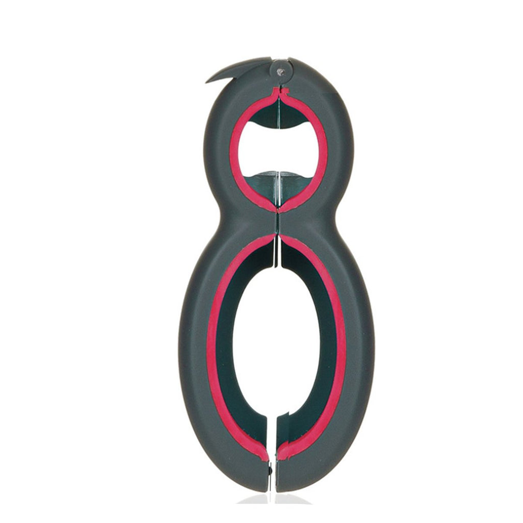 No-Slip Grip 6 in 1 Opener by Salmon Lucky Kitchen Tools & Utensils