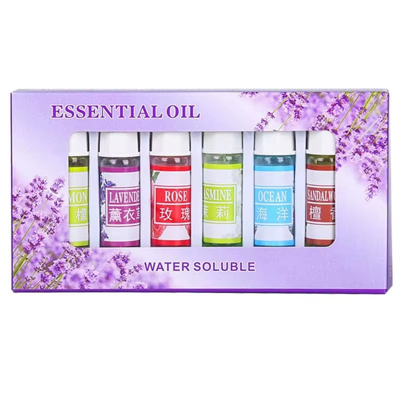 3/5Ml Natural Aromatherapy Essential Oils Set - Lavender/Rose/Jasmine Aromatic Oil for Reed Diffuser, Massage & Humidifier by Cosmic Inventory