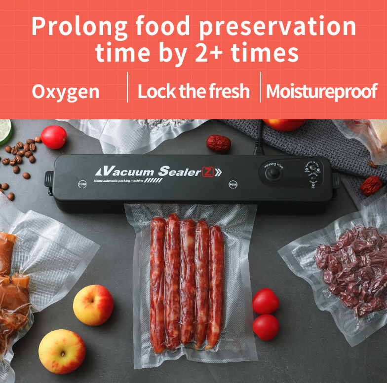 Vacuum Sealer Machine Food Preservation Storage Saver Automatic by Puce Gaia Food Storage