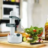 Multifunction Stainless Steel Electric Peeler Automatic Fruit Peeler Vegetable Cutter Three Spare Blades Potato Peeler Machine by Cosmic Inventory