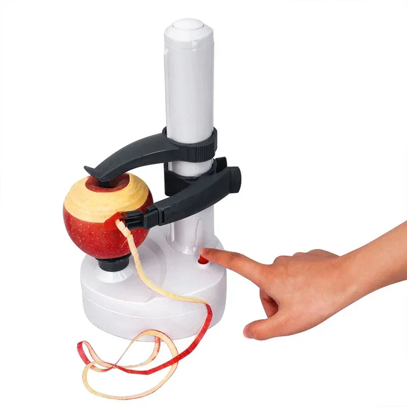 Multifunction Stainless Steel Electric Peeler Automatic Fruit Peeler Vegetable Cutter Three Spare Blades Potato Peeler Machine by Cosmic Inventory