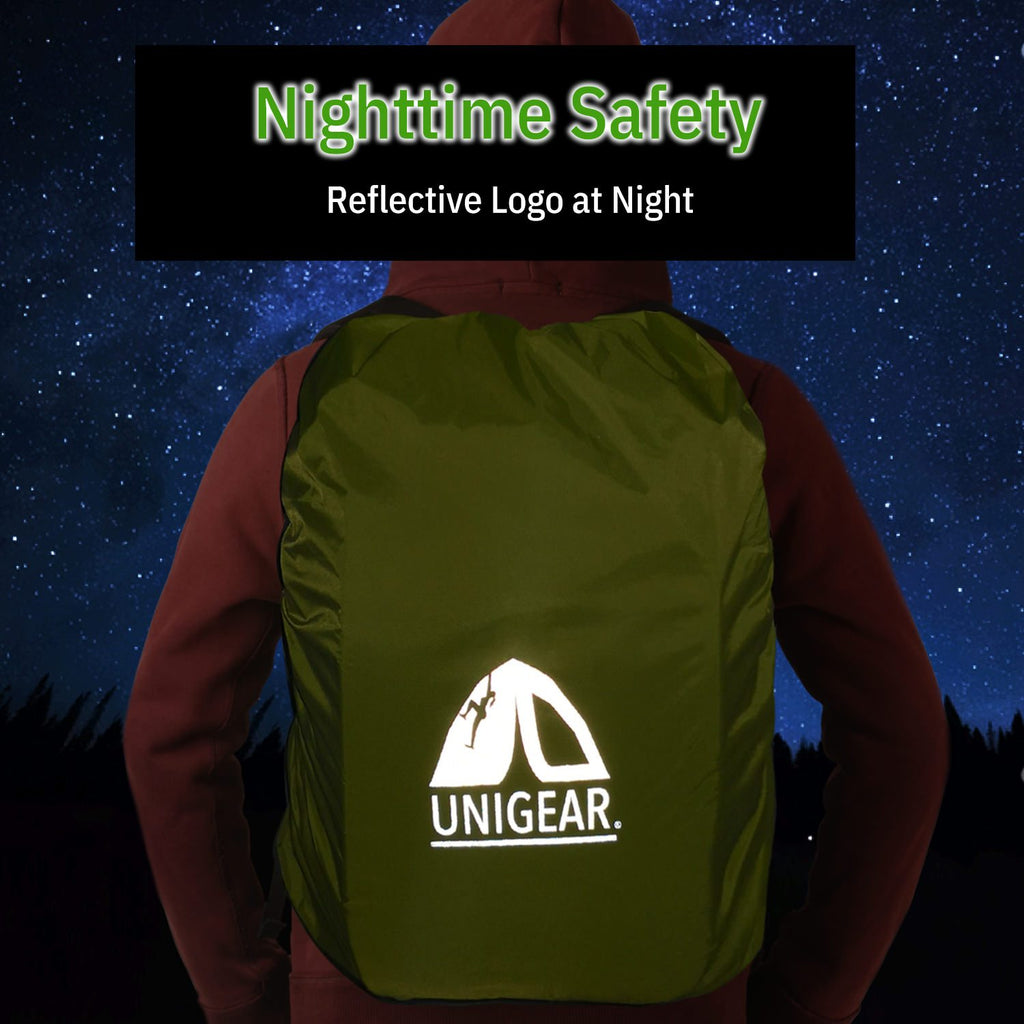 Backpack Rain Cover - Waterproof 5000mm 10L~90L by Indigo Eurybia Outdoor Recreation