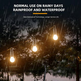 Solar LED Camping Lights with Hook – Type-C Rechargeable, IPX4 Waterproof, 3 Lighting Modes (High/Low/Strobe), 18650 Lithium Battery, Solar-Powered, Sleek Design– Portable, Durable Tent Lights for Hiking,Backpacking,Adventures,Hurricane Emergency Lighting by Cosmic Inventory