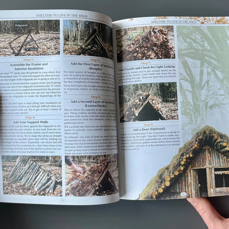Wilderness Long-Term Survival Guide: Forgotten Skills to Make the Wild Your Home | Hiking, Hunting, Camping & Foraging Info by Dr. Nicole Apelian by Cosmic Inventory