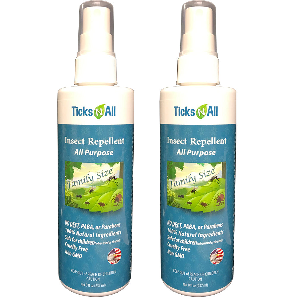 All Natural All Purpose Insect Repellent 8oz (2 pack) by Orchid Blackhaw