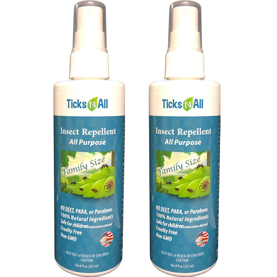 All Natural All Purpose Insect Repellent 8oz (2 pack) by Orchid Blackhaw