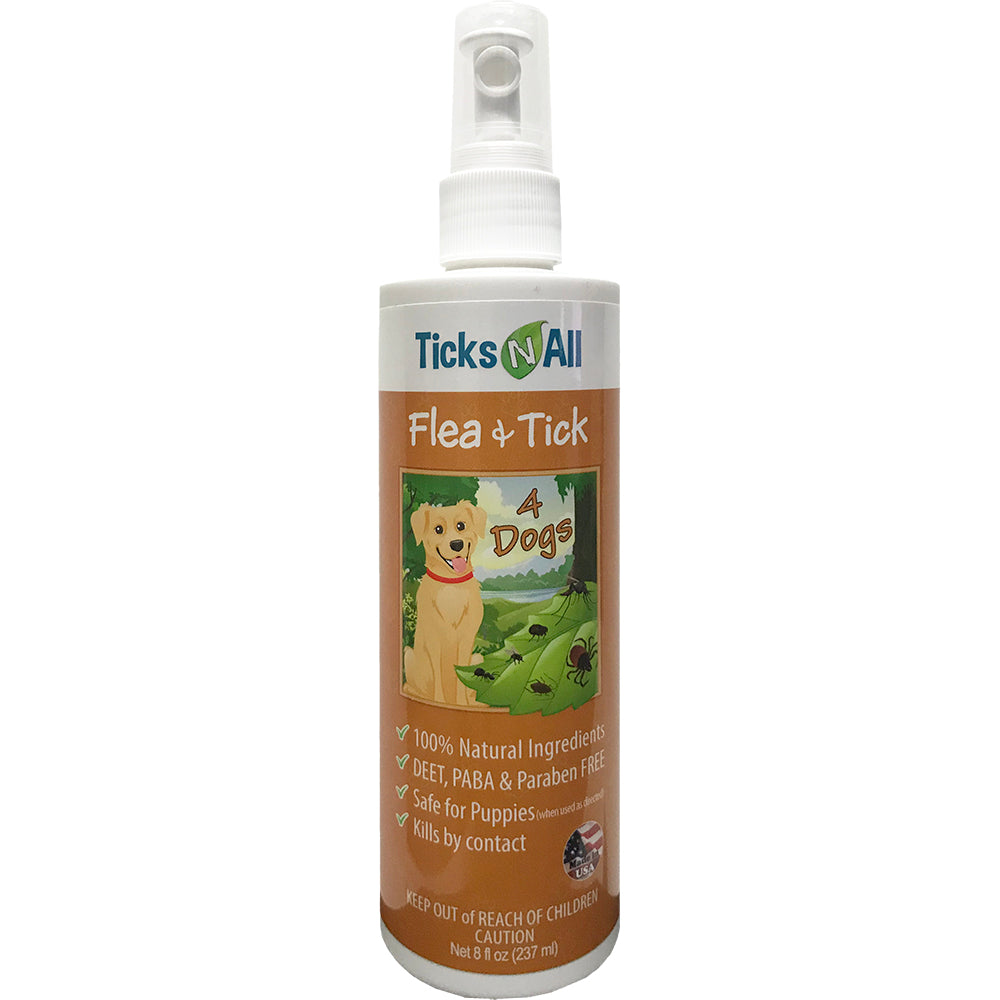 All Natural Flea & Tick 4 Dogs 8oz by Orchid Blackhaw