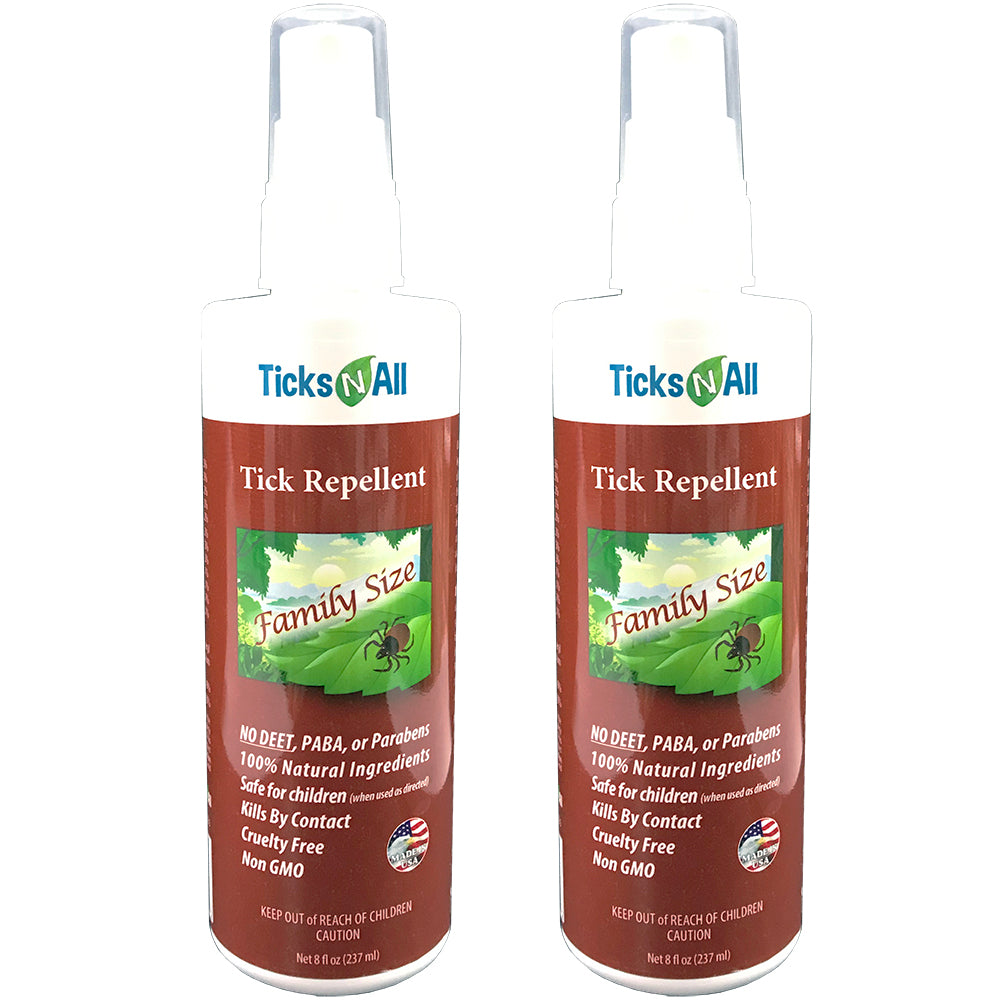 All Natural Tick Repellent 8oz (2 pack) by Orchid Blackhaw