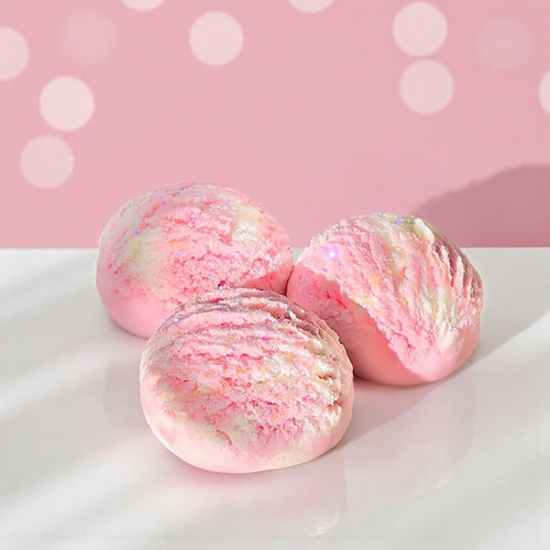 2 piece Cocoa Butter & Coconut Milk Bubble Bath Truffles by Cosmic Inventory Bath Bombs