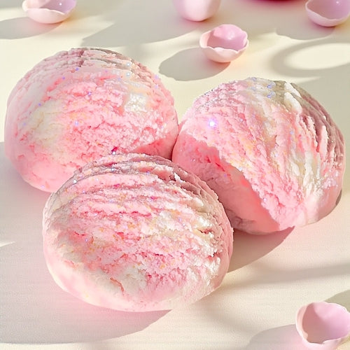 2 piece Cocoa Butter & Coconut Milk Bubble Bath Truffles by Cosmic Inventory Bath Bombs