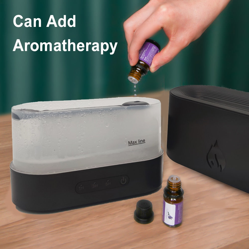 Essential Oil Diffuser With Flaming Effect And Timer by Yellow Pandora