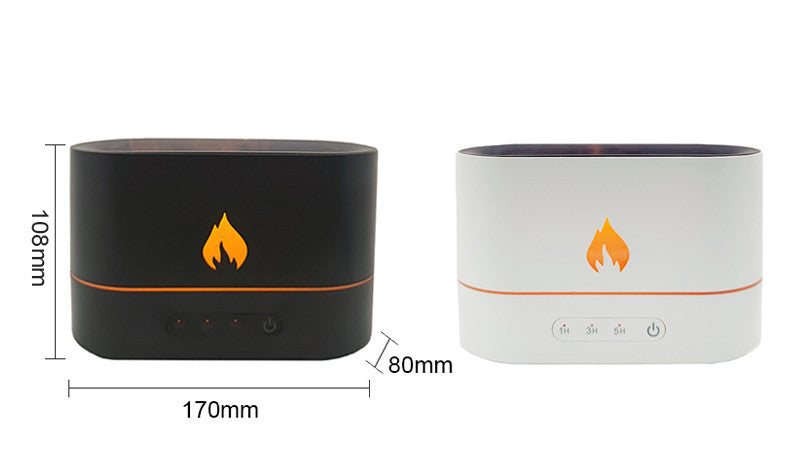 Essential Oil Diffuser With Flaming Effect And Timer by Yellow Pandora