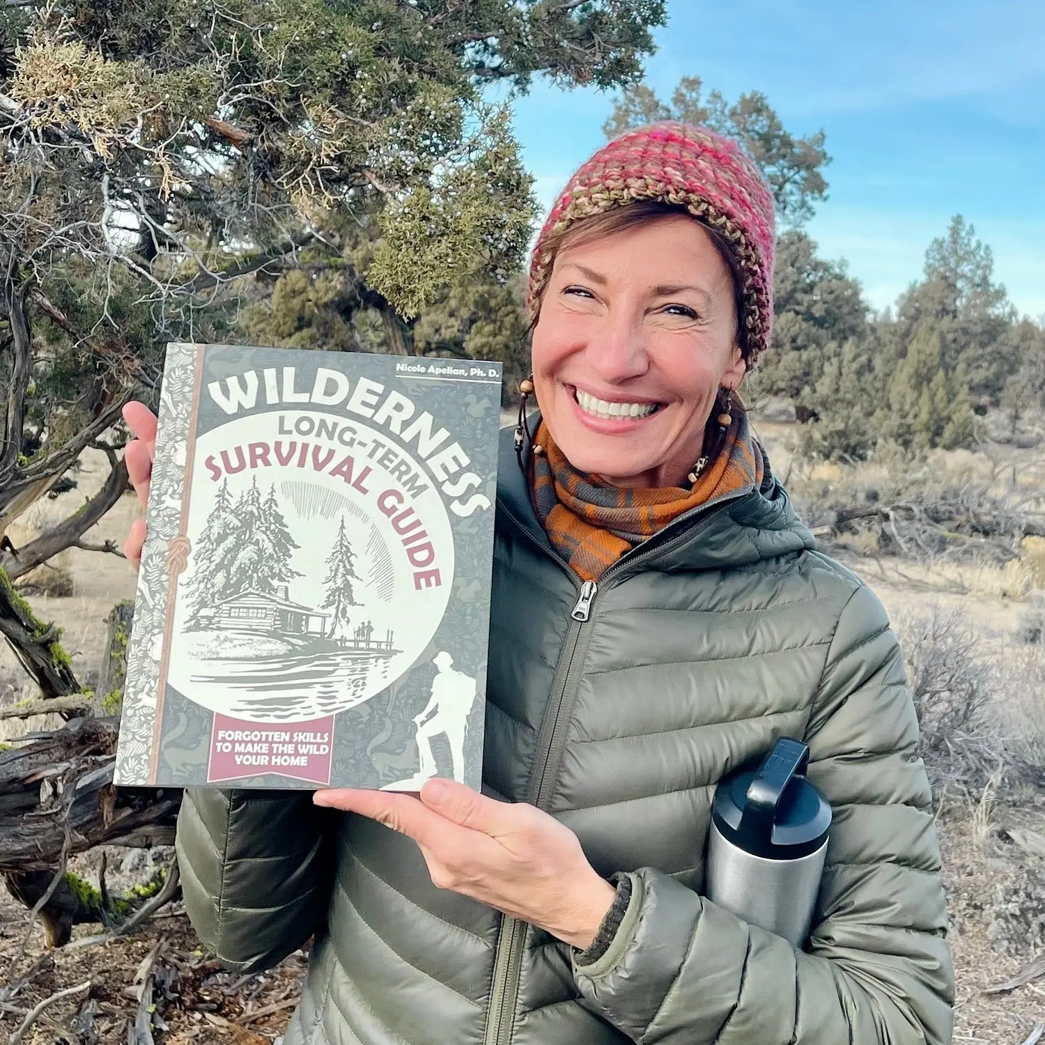 Wilderness Long-Term Survival Guide: Forgotten Skills to Make the Wild Your Home | Hiking, Hunting, Camping & Foraging Info by Dr. Nicole Apelian by Cosmic Inventory