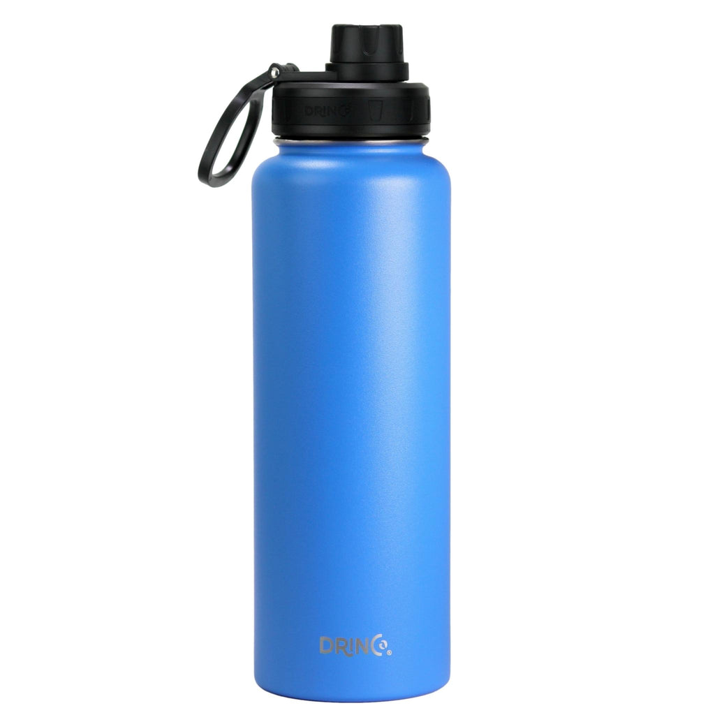 DRINCO® 40oz Stainless Steel Sport Water Bottle - Royal Blue by Orchid Lavender Water Bottles
