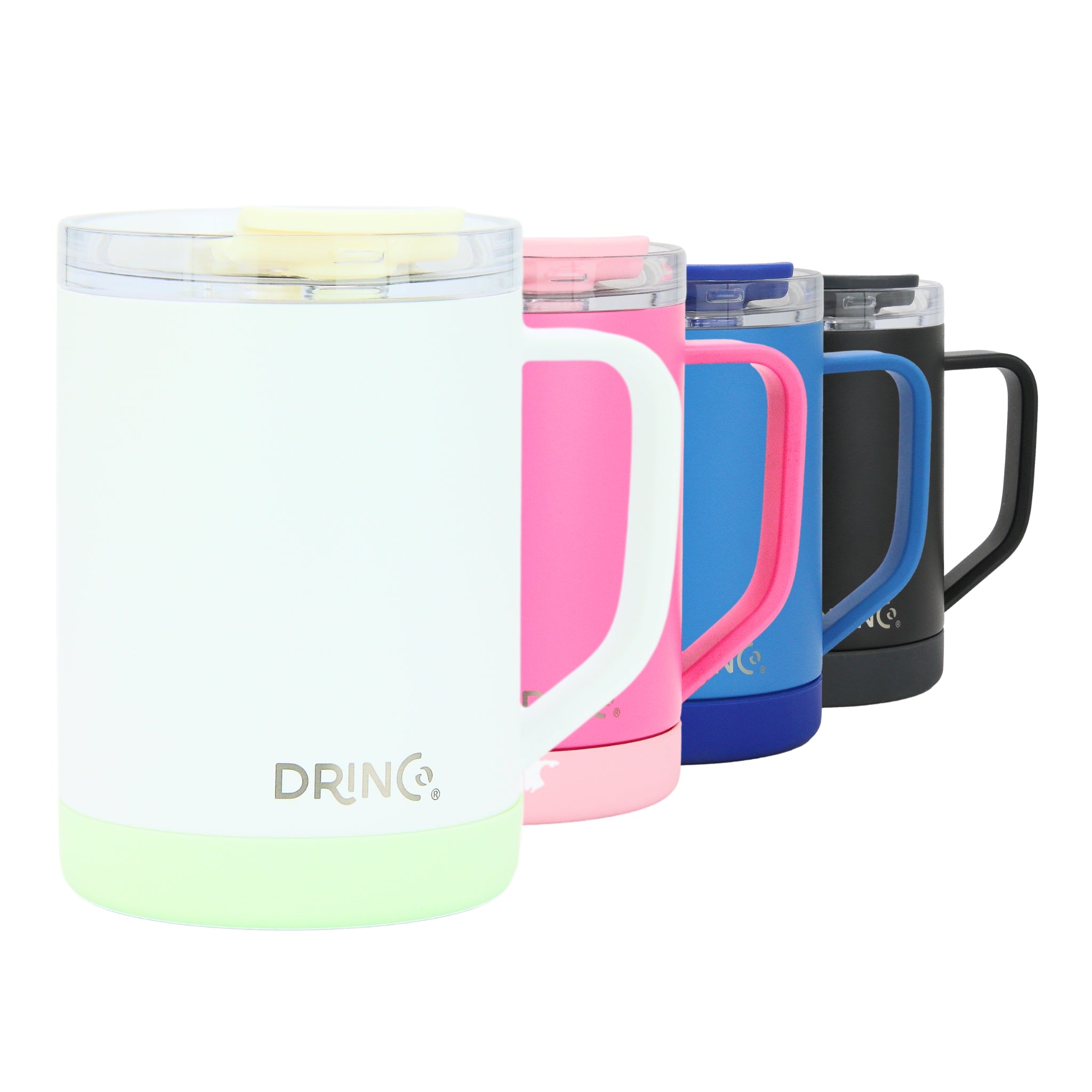 DRINCO® 16 oz Coffee Mug Vacuum Insulated Camping Mug Double Wall by Orchid Lavender Outdoor Recreation