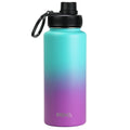 DRINCO® 32oz Stainless Steel Water Bottle - Ombre Fuchsia Teal by Orchid Lavender Water Bottles