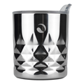 DRINCO- 10oz Vacuum Insulated Tumbler Whiskey Glass GULT (Diamond) by Orchid Lavender Tumblers