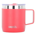 DRINCO® 14 oz Coffee Mug Vacuum Insulated Camping Mug Double Wall by Orchid Lavender Travel Mugs