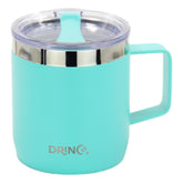 DRINCO® 14 oz Coffee Mug Vacuum Insulated Camping Mug Double Wall by Orchid Lavender Travel Mugs