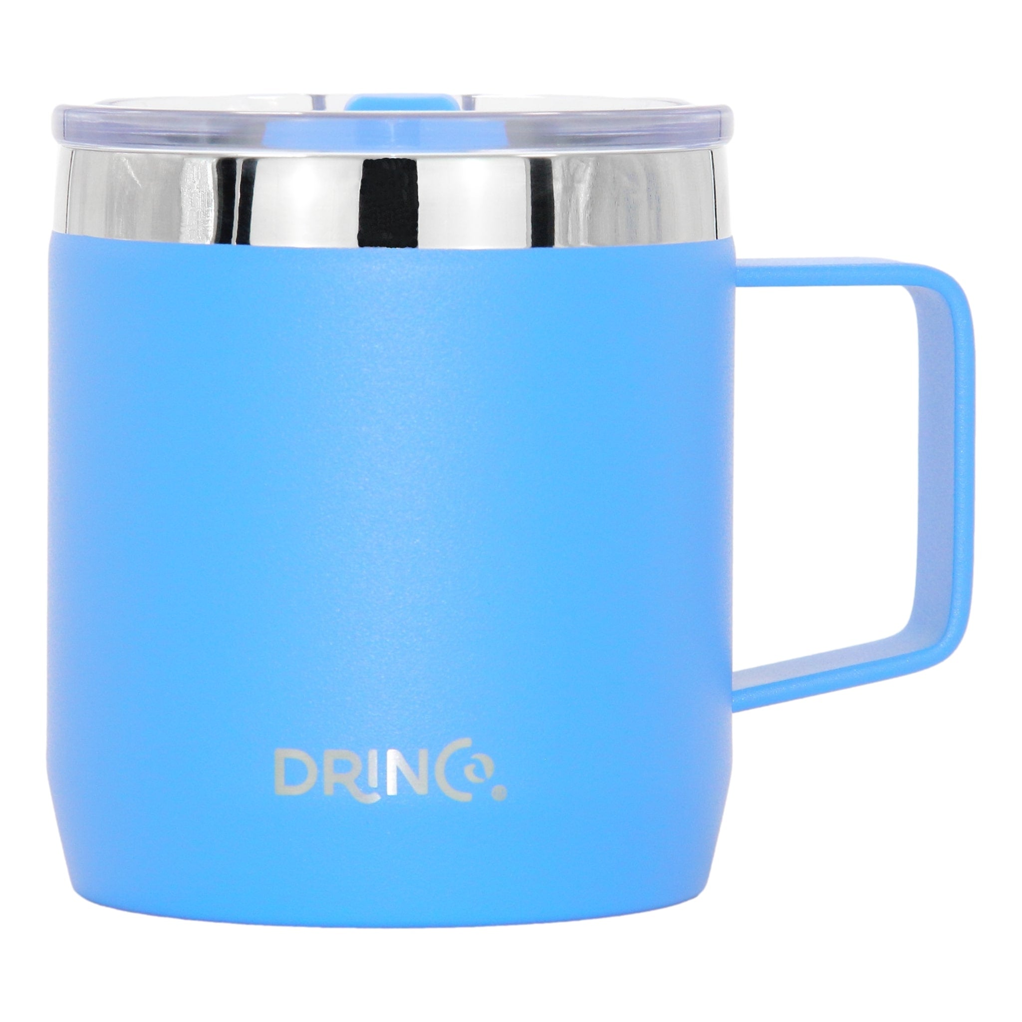DRINCO® 14 oz Coffee Mug Vacuum Insulated Camping Mug Double Wall by Orchid Lavender Travel Mugs
