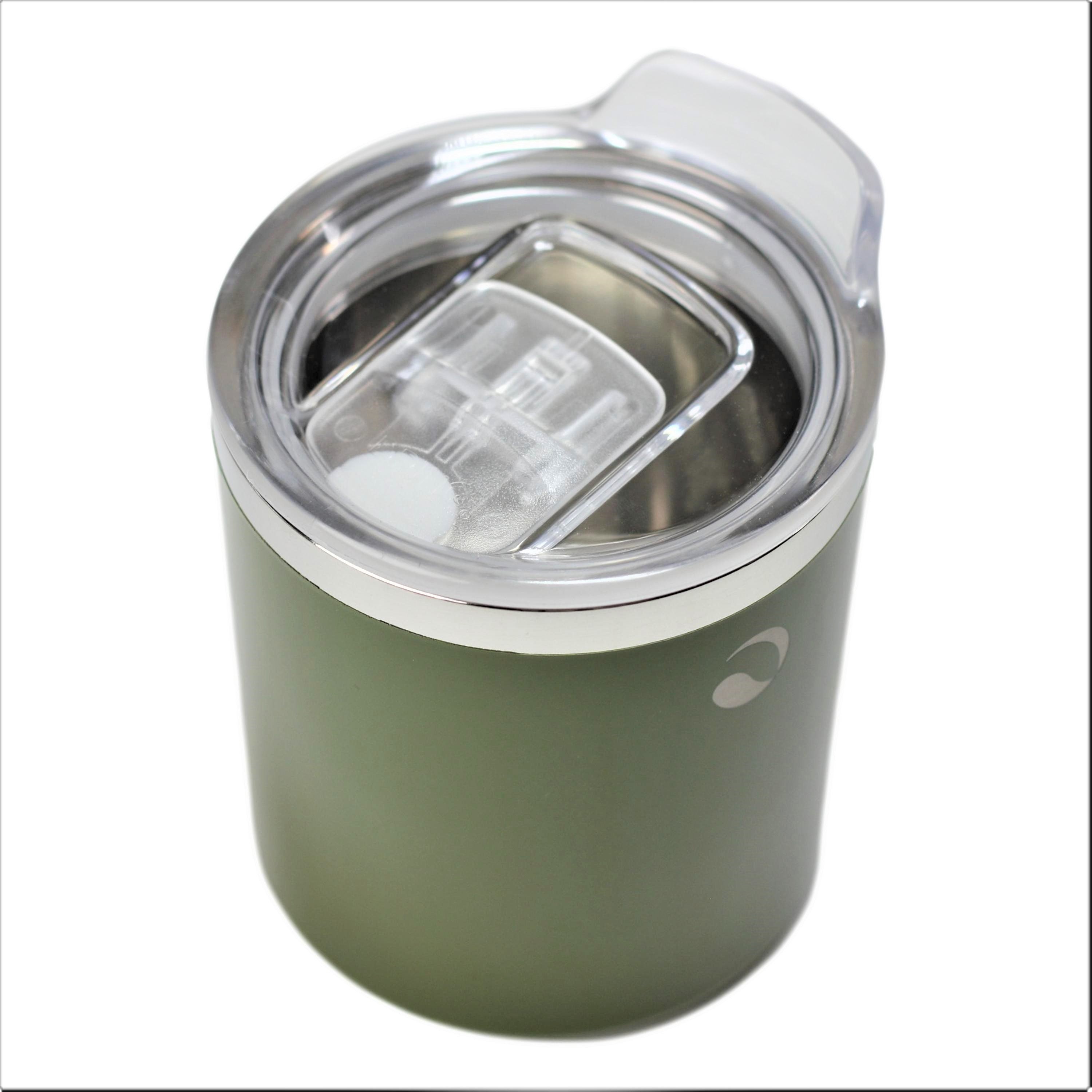 DRINCO- 10oz Vacuum Insulated Tumbler Whiskey Glass GULT (Forest) by Orchid Lavender Tumblers
