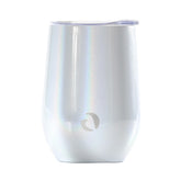 DRINCO® 12oz Insulated Wine Tumbler Glass (Unicorlust) by Orchid Lavender Tumblers