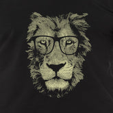 Lion Wearing Glasses by Indigo Tiger Clothing