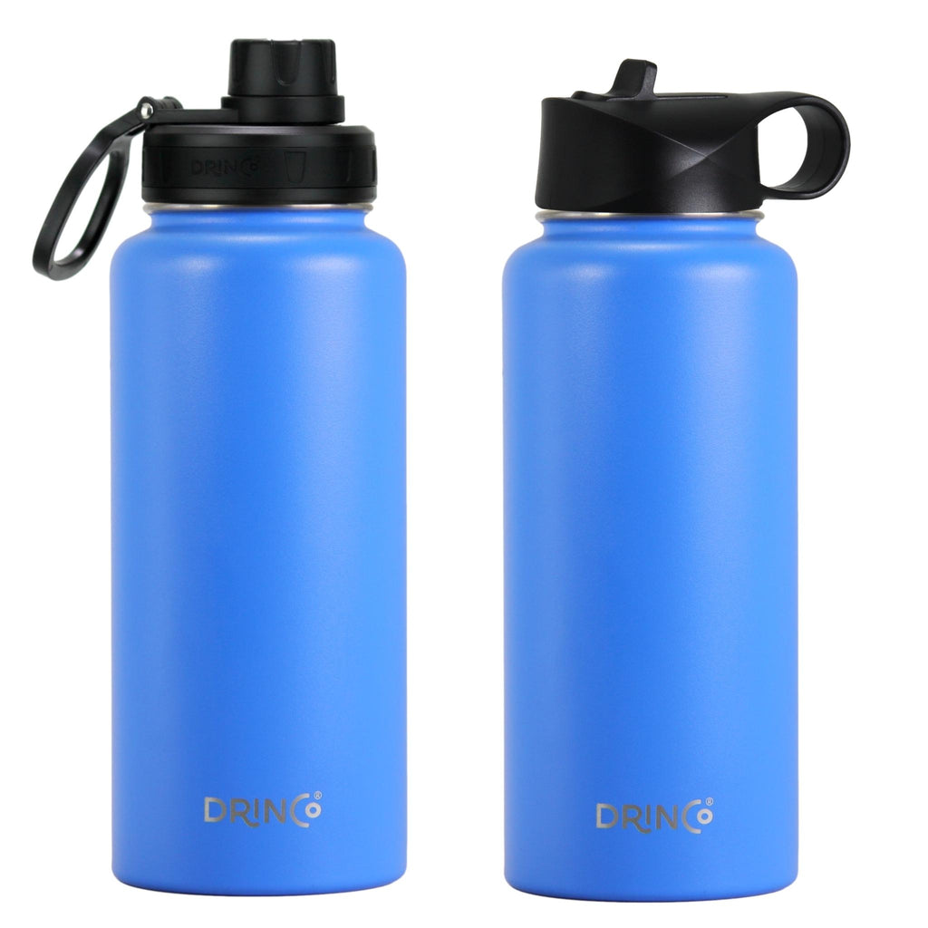 DRINCO® 32oz Stainless Steel Water Bottle - Royal Blue by Orchid Lavender Water Bottles