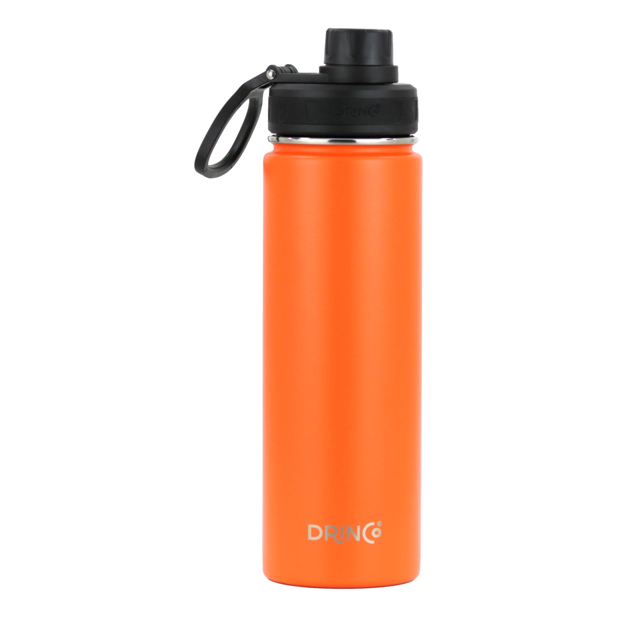 DRINCO® 22oz Stainless Steel Sport Water Bottle - Orange by Orchid Lavender Water Bottles