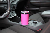DRINCO® 20oz Insulated Tumbler Spill Proof Lid 2 Straws(Island Pink) by Orchid Lavender Tumblers
