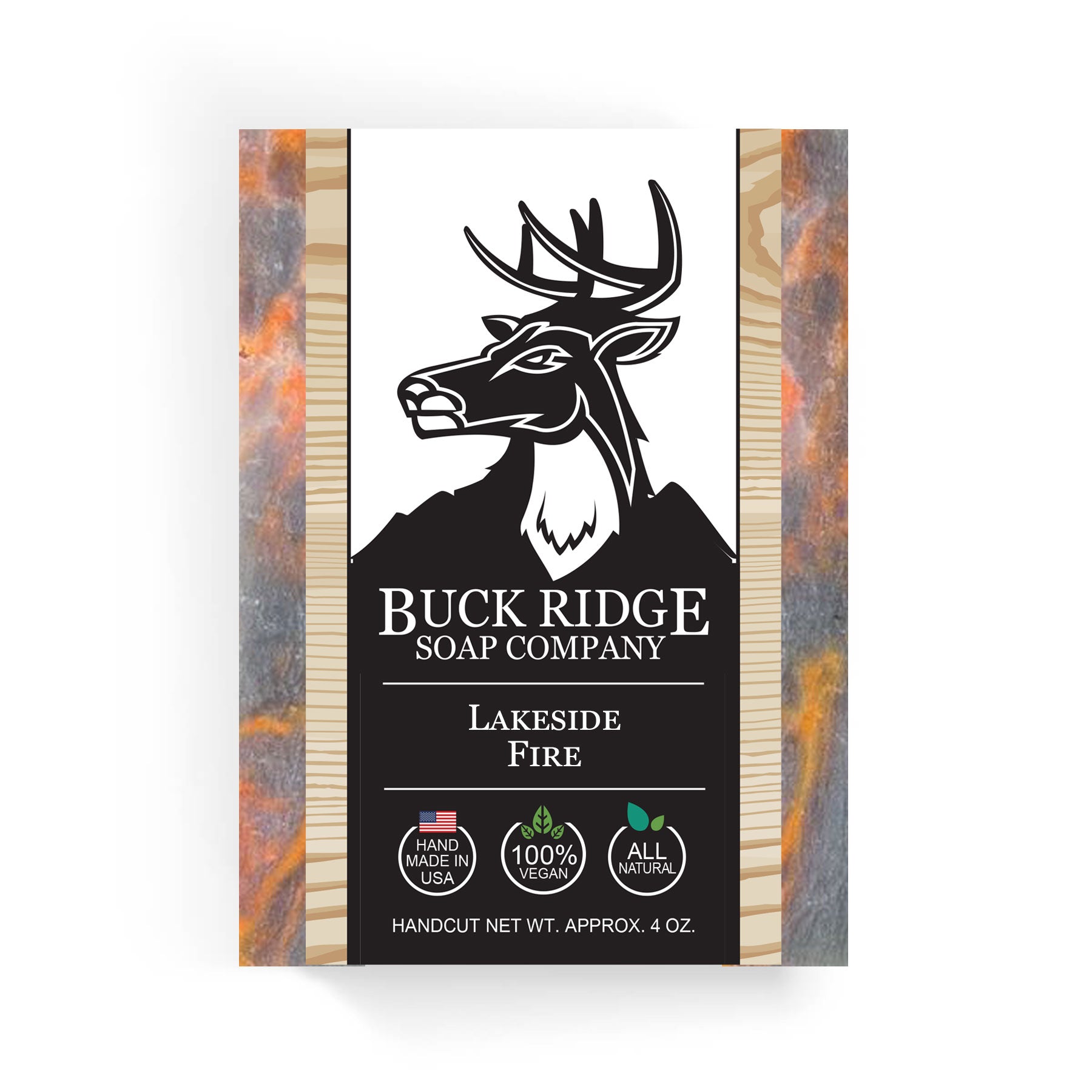Lakeside Fire Handmade Soap by Black Oliver Bath & Body