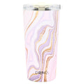 DRINCO® Seattle 20oz Insulated Tumbler Leakproof w/straw-Rosa Gold by Orchid Lavender Tumblers
