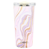 DRINCO® Seattle 20oz Insulated Tumbler Leakproof w/straw-Rosa Gold by Orchid Lavender Tumblers