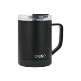 DRINCO® 16 oz Coffee Mug Vacuum Insulated Camping Mug Double Wall by Orchid Lavender Outdoor Recreation