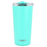 DRINCO® Seattle 20oz Insulated Tumbler Spill Proof Lid w/straw-Teal by Orchid Lavender Tumblers