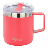 DRINCO® 14 oz Coffee Mug Vacuum Insulated Camping Mug Double Wall by Orchid Lavender Travel Mugs