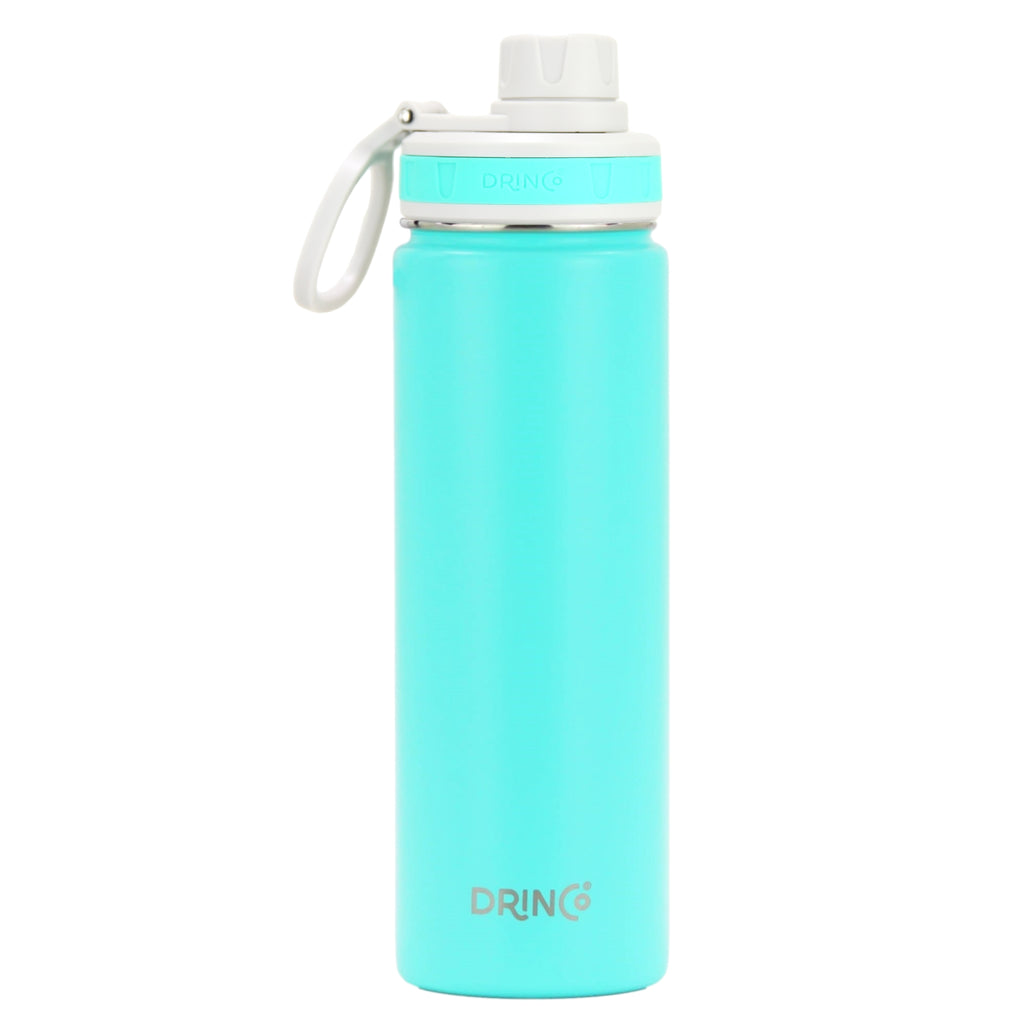 DRINCO® 22oz Stainless Steel Sport Water Bottle - Teal by Orchid Lavender Water Bottles