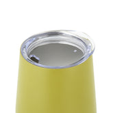 DRINCO® 12oz Insulated Wine Tumbler Glass (Martini Green) by Orchid Lavender Tumblers