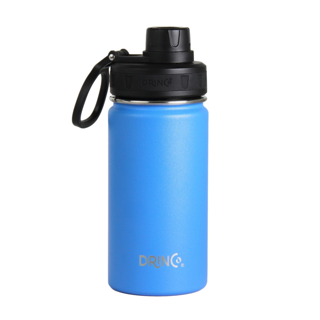 DRINCO® 14oz Stainless Steel Sport Water Bottle - Royal Blue by Orchid Lavender Water Bottles