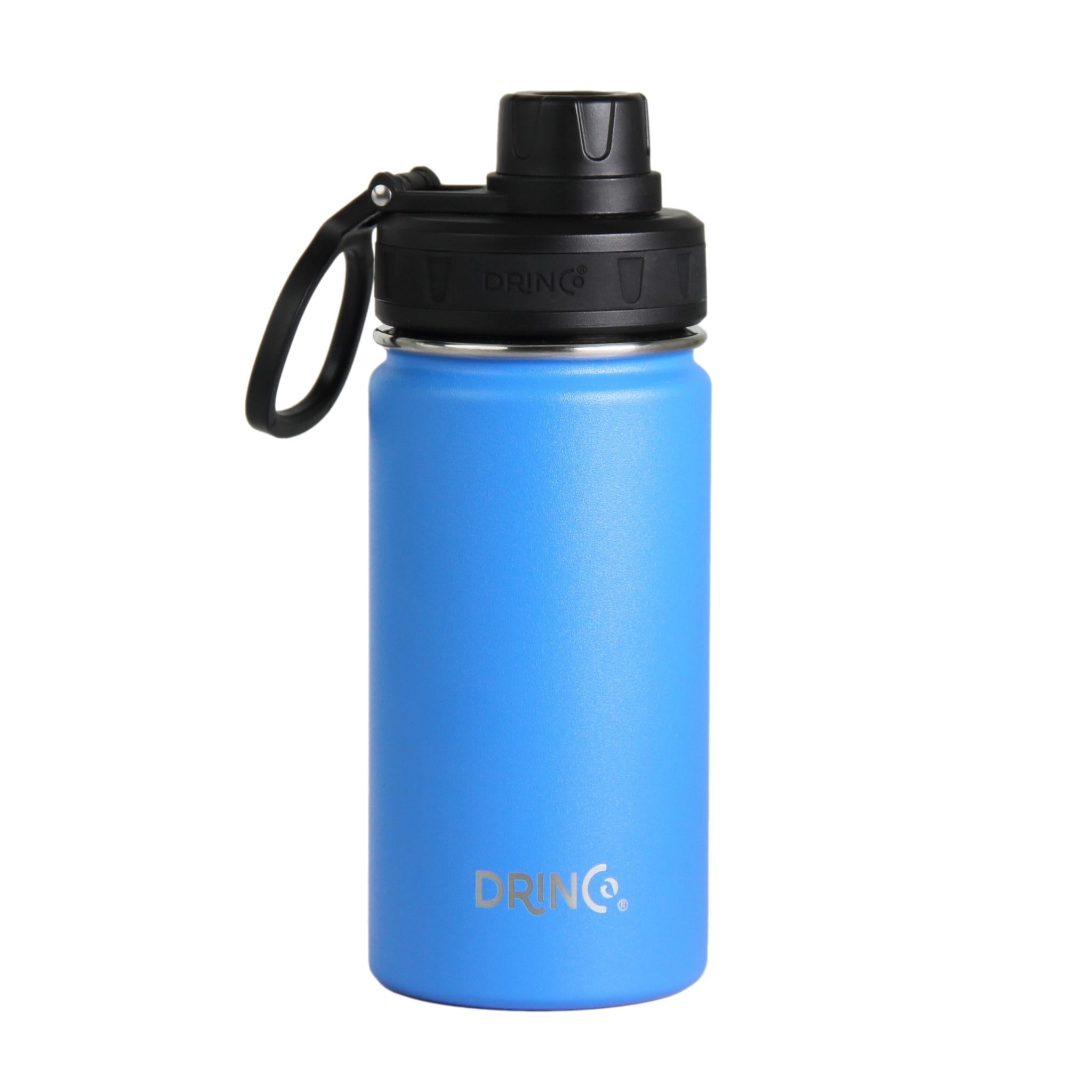 DRINCO® 14oz Stainless Steel Sport Water Bottle - Royal Blue by Orchid Lavender Water Bottles