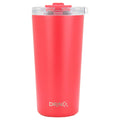 DRINCO® Seattle 20oz Insulated Tumbler Spill Proof Lid w/straw-Red by Orchid Lavender Tumblers
