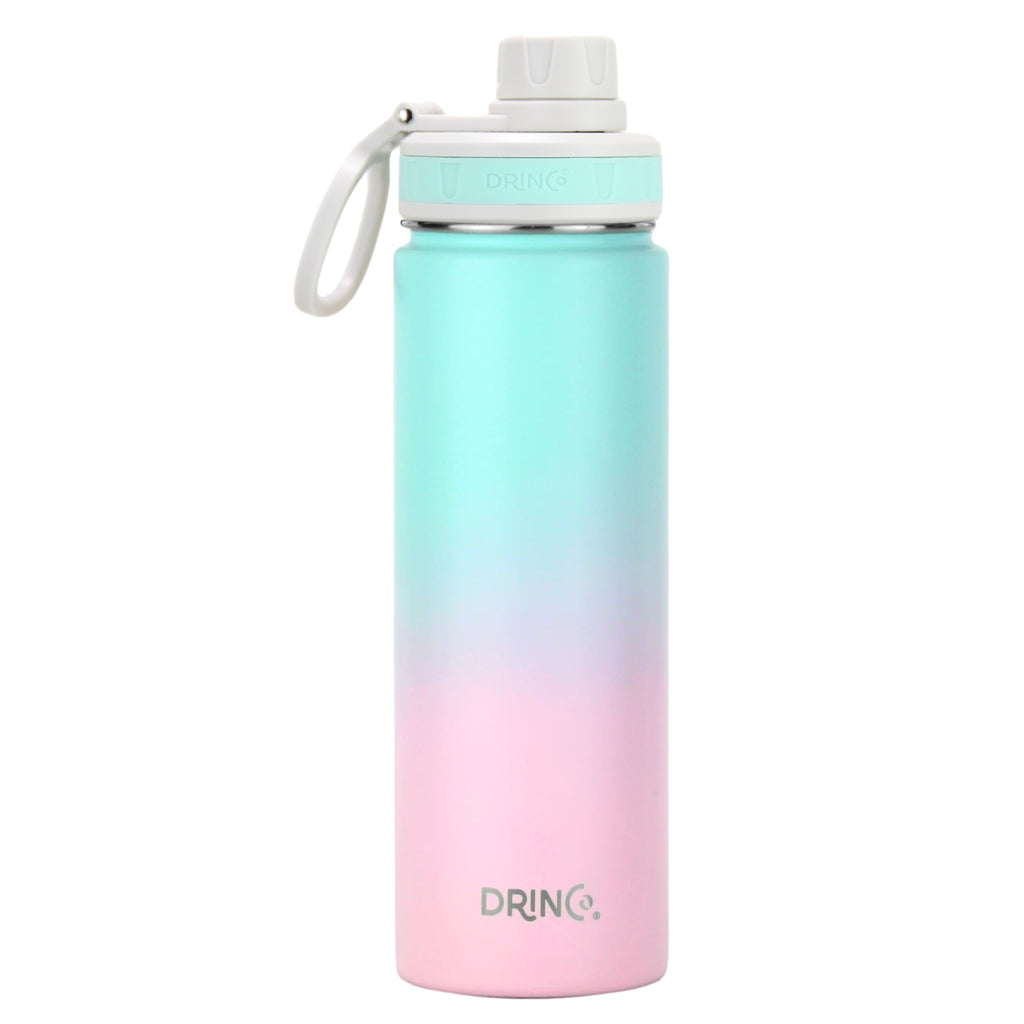 DRINCO® 22oz Stainless Steel Sport Water Bottle - Macaron by Orchid Lavender Water Bottles