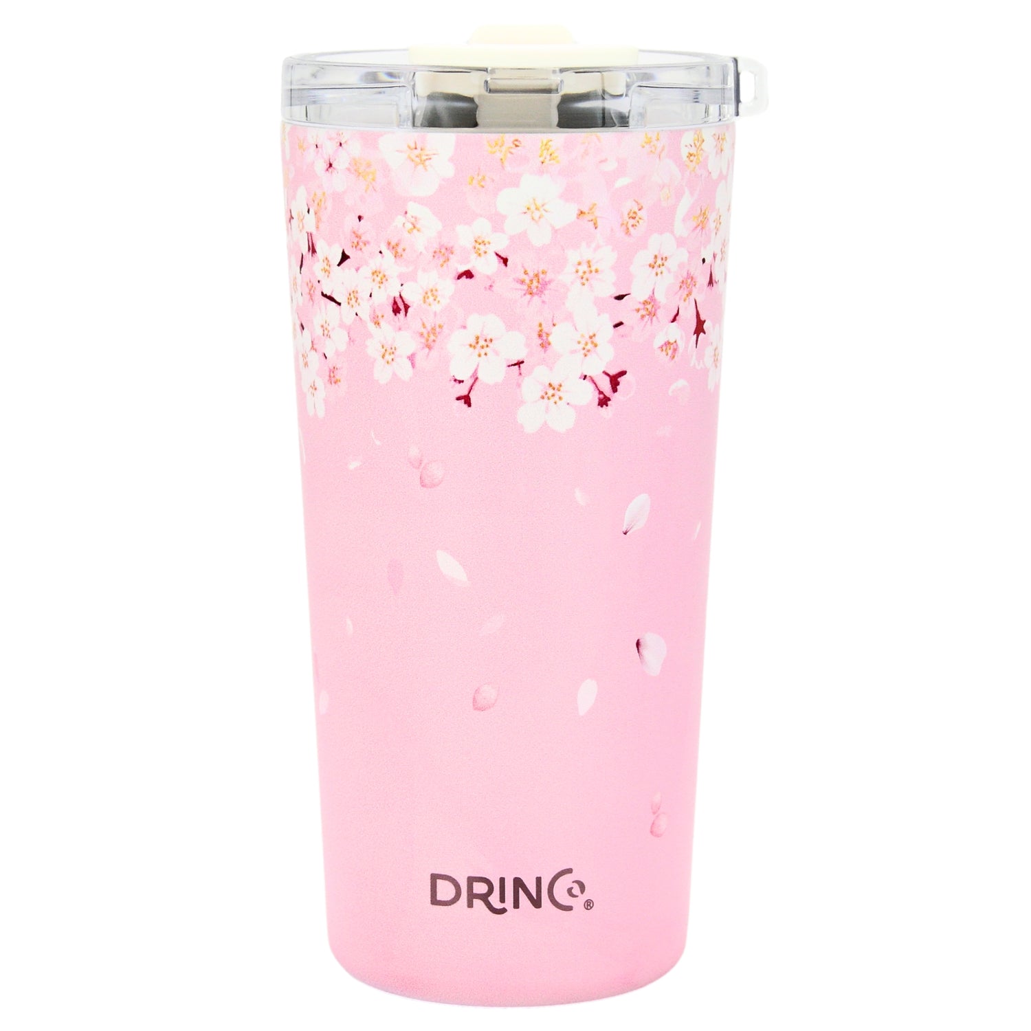 DRINCO® Seattle 20oz Insulated Tumbler Spill Proof Lid w/straw-Sakura by Orchid Lavender Tumblers