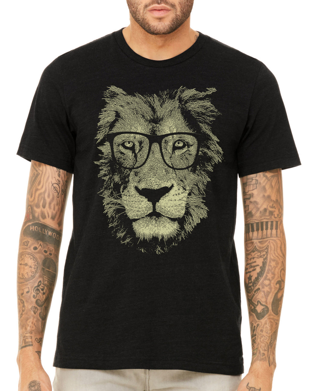 Lion Wearing Glasses by Indigo Tiger Clothing